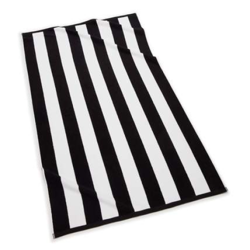 Hotel Luxury Collection - 'Summer Fun' Black & White Stripe Towels